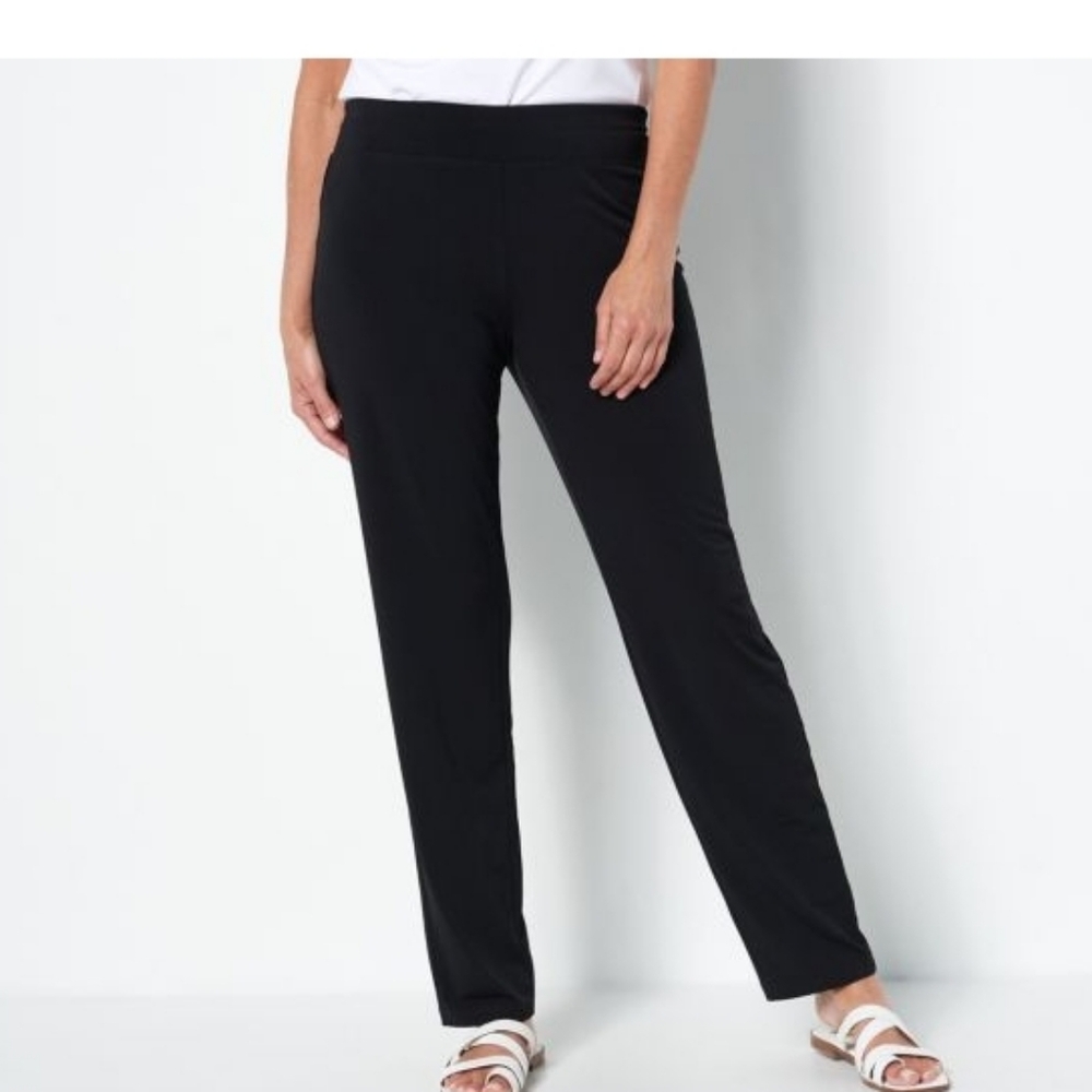 Susan graver Modern essentials 1xp Liquid Knit Stretches From 20-26 Inseam 25